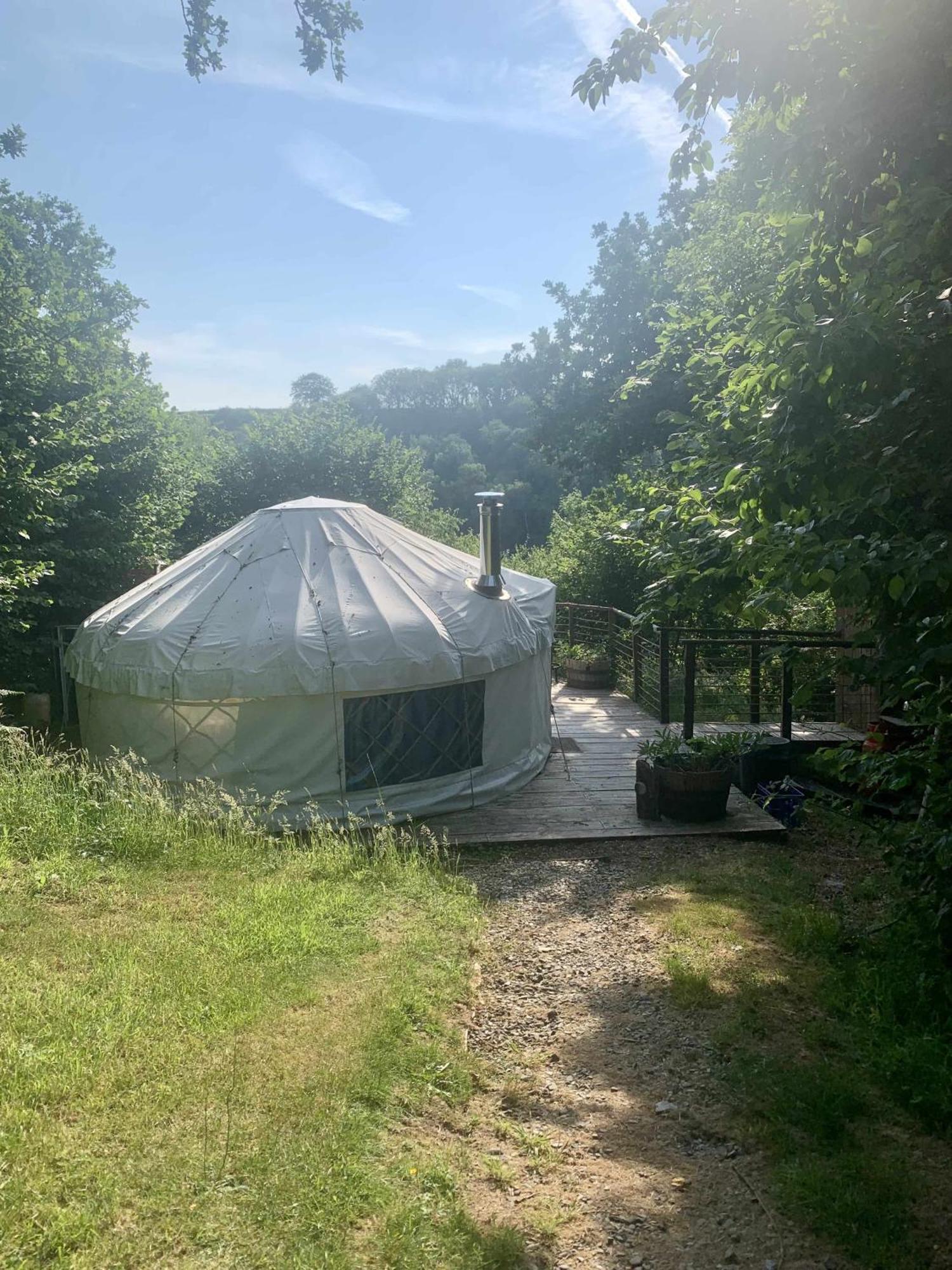 Hotel Ceridwen Glamping, double decker bus&Yurts Llandysul Exterior foto