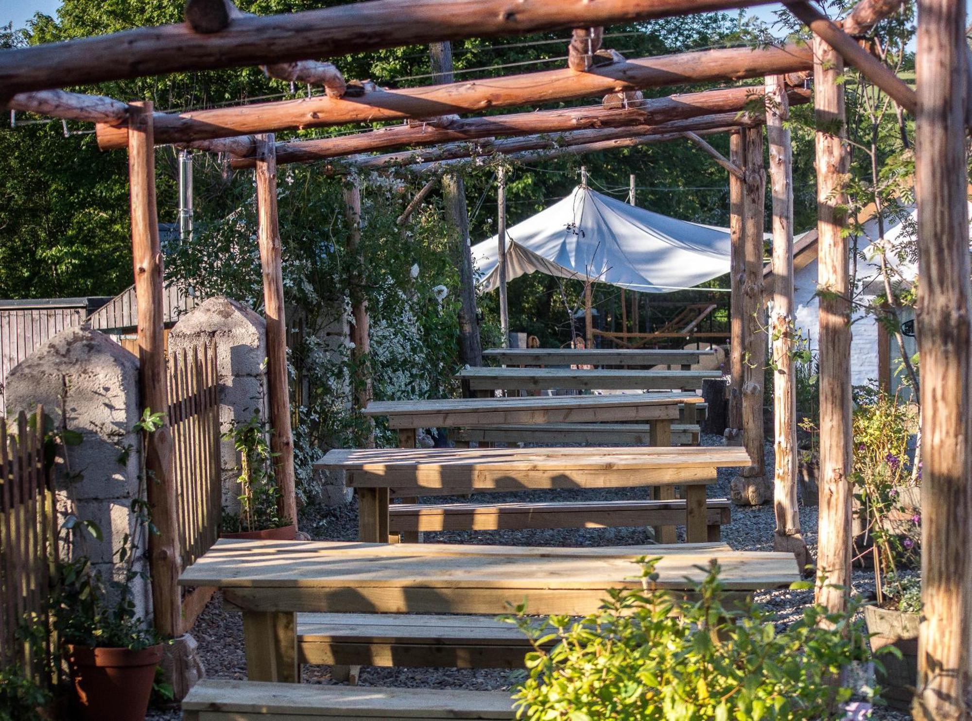 Hotel Ceridwen Glamping, double decker bus&Yurts Llandysul Exterior foto