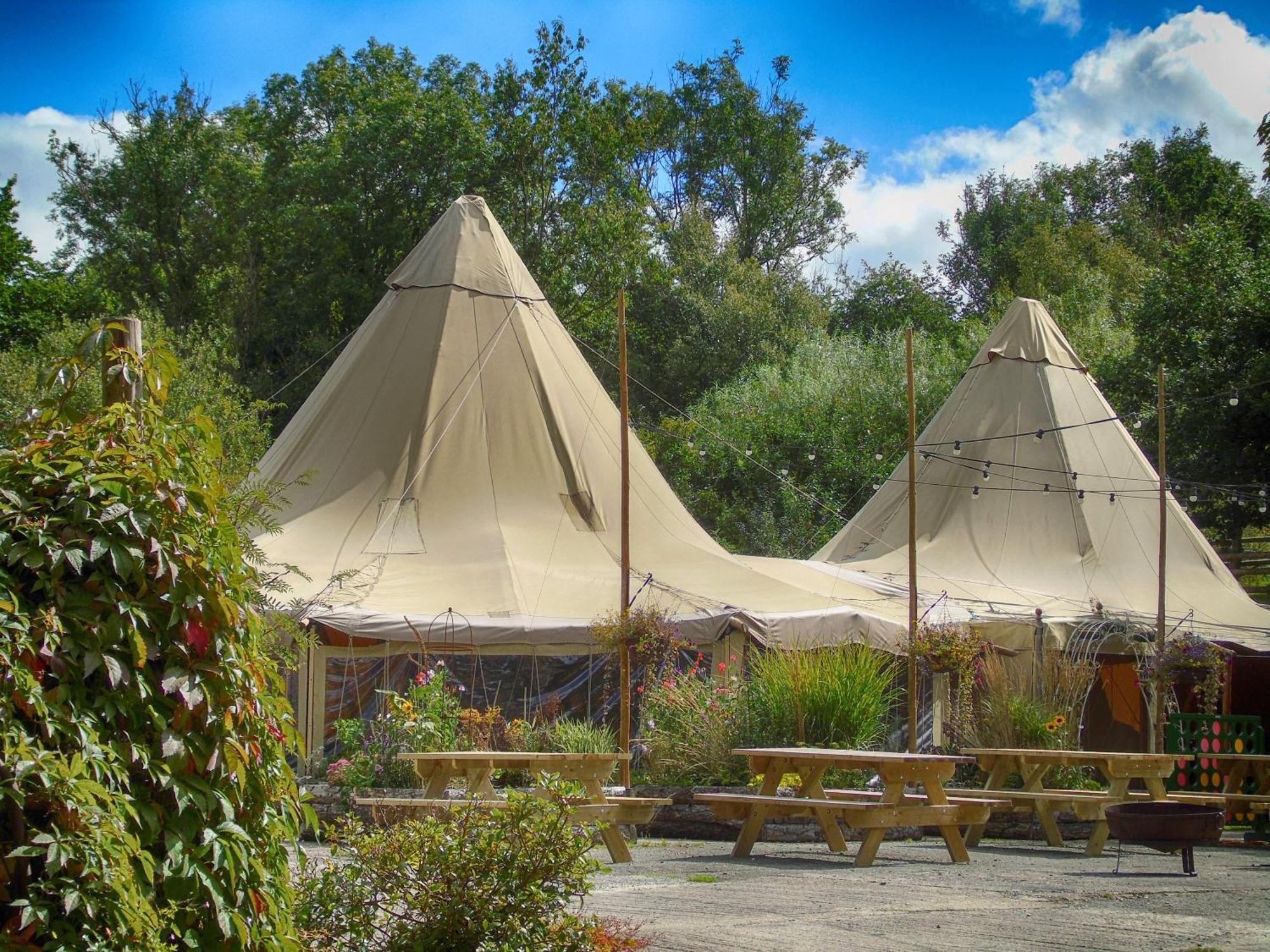 Hotel Ceridwen Glamping, double decker bus&Yurts Llandysul Exterior foto